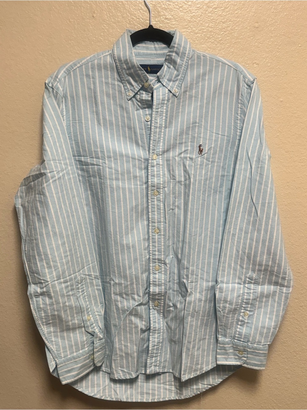 Polo by Ralph Lauren Light Blue Stripe Button-Down Shirt